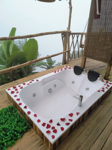 Cabin with viewpoint in Ibagué 