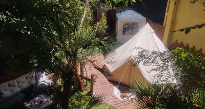 tipi nature/spa privé