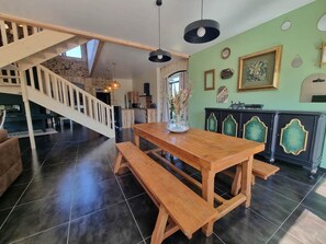 Dining - Gîte le Quai (8 people) (Champagnac-la-Rivière)