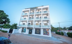 Façade de l’hébergement