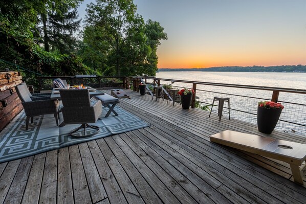 Udendørs spisemuligheder