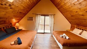 6 dormitorios, escritorio, tabla de planchar con plancha y cuna de viaje