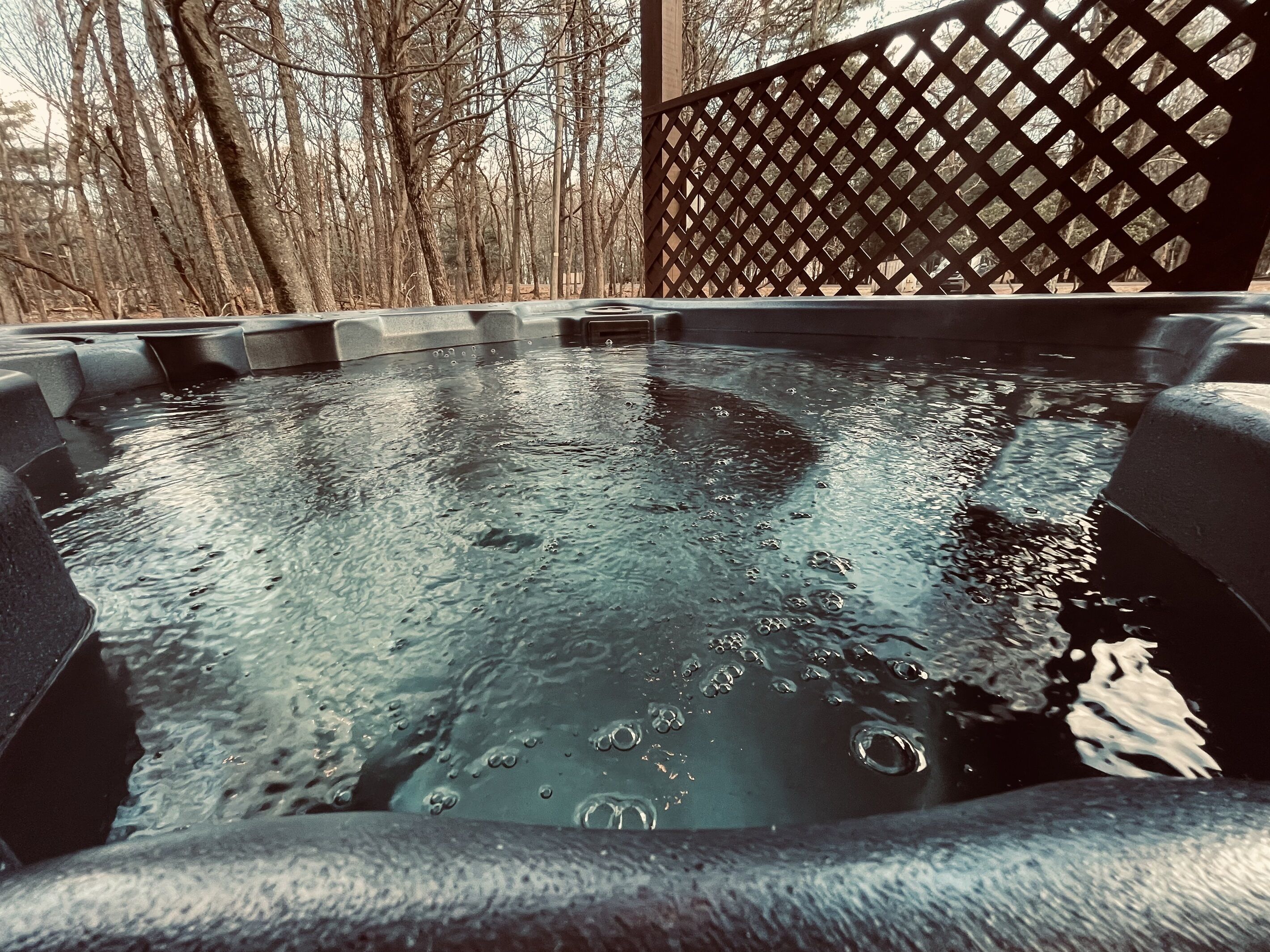 Bain à remous extérieur