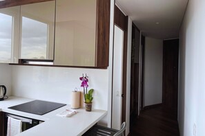 Apartemen Presidensial | Seprai premium, brankas, kedap suara, dan setrika/meja setrika