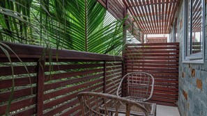 デラックス ダブルルーム パークビュー | バルコニー