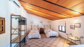 2 bedrooms, iron/ironing board, travel crib, WiFi