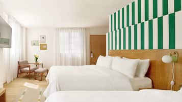 Superior Double Room | Peralatan tempat tidur premium, meja, Wi-fi percuma, cadar katil