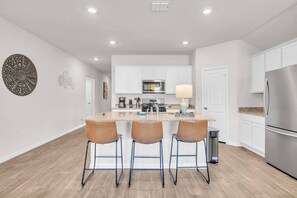 Microwave, oven, dishwasher, toaster