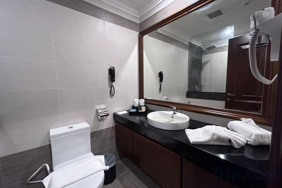 Free toiletries, bidet