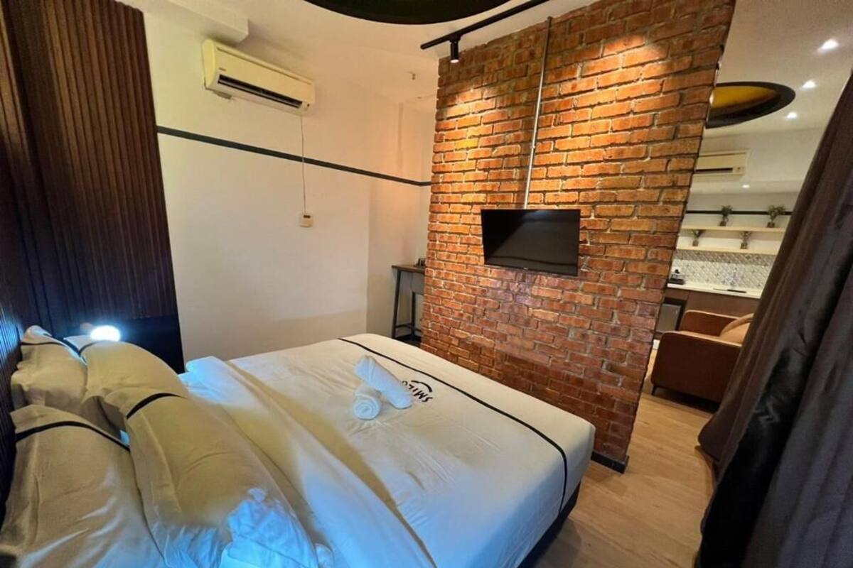 Studiolejlighed | Skrivebord, strygejern/strygebræt, gratis Wi-Fi