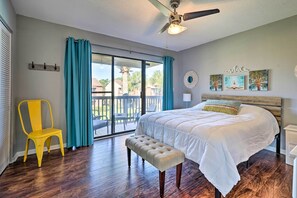 2 bedrooms, in-room safe, iron/ironing board, travel cot