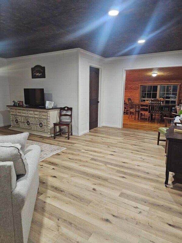 Interior - Near Branson & Table Rock Lake | Private Cabin • Firepit • WiFi (Green Forest)