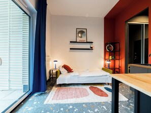 1 bedroom, WiFi, bed sheets - Jackowskiego Urban Chic Apartment (Poznan)