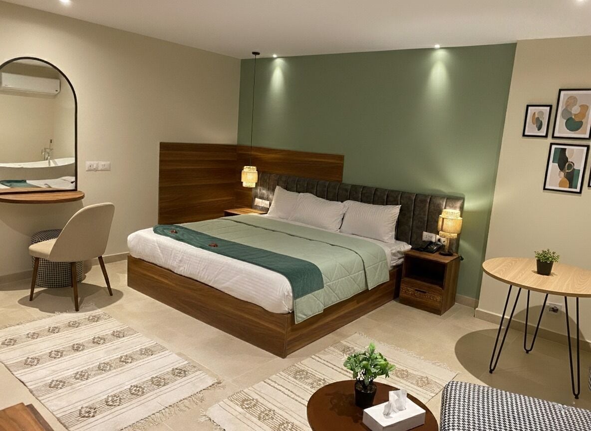 Quarto casal executivo, sacada, vista para a montanha | Cofres nos quartos, quartos à prova de som