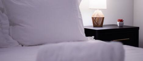 2 slaapkamers, een bureau, een strijkplank/strijkijzer, gratis wifi