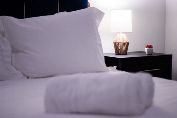 2 bedrooms, desk, iron/ironing board, free WiFi