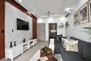 Smart TV, books - WELCOME TO A MAGICAL WORLD OF MOMENTS - BEACH APT, GOLF, POOL, RESORT ACCESS. (Punta Cana)