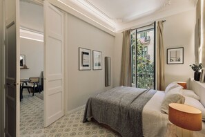 2 bedrooms, iron/ironing board, WiFi, bed sheets - Cumulus - 2 bedrooms and balcony in Vila de Gràcia (Barcelona)