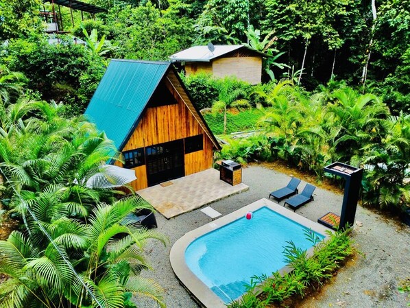 Pool - Casa Alpina Wifi/Air conditioning (Limón)