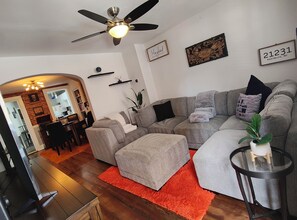 TV connectée, cheminée