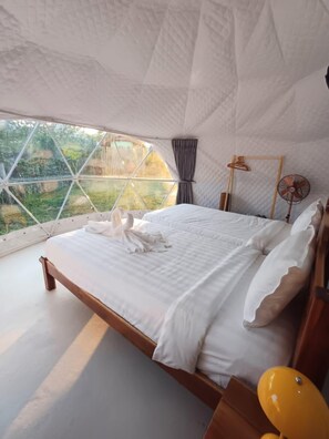 Chambre Deluxe Double ou avec lits jumeaux, 1 chambre, vue montagne