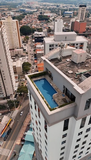Outdoor pool - Flat Osasco Trade Center  (Osasco)