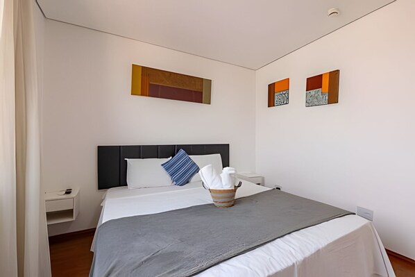 1 soveværelse, arbejdsområde til bærbare computere, gratis Wi-Fi