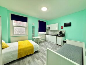 Iron/ironing board, WiFi, bed sheets - Large modern studio apart (London)