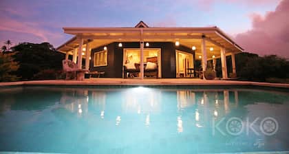 KOKO Savusavu, Fiji Honeymoon Villa Amazing 270° Panoramic View Infinity Pool