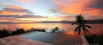 KOKO Savusavu, Fiji Honeymoon Villa Amazing 270° Panoramic View Infinity Pool