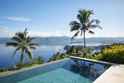 KOKO Savusavu, Fiji Honeymoon Villa Amazing 270° Panoramic View Infinity Pool