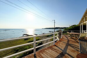 Design villa, uitzicht op zee | Uitzicht op strand/zee