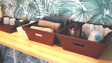 Laptop workspace, free WiFi