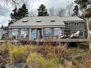 Exterior - Welcome to your relaxing, coastal getaway ! Oceanfront home nestled on the picturesque Orrs Island (Harpswell)