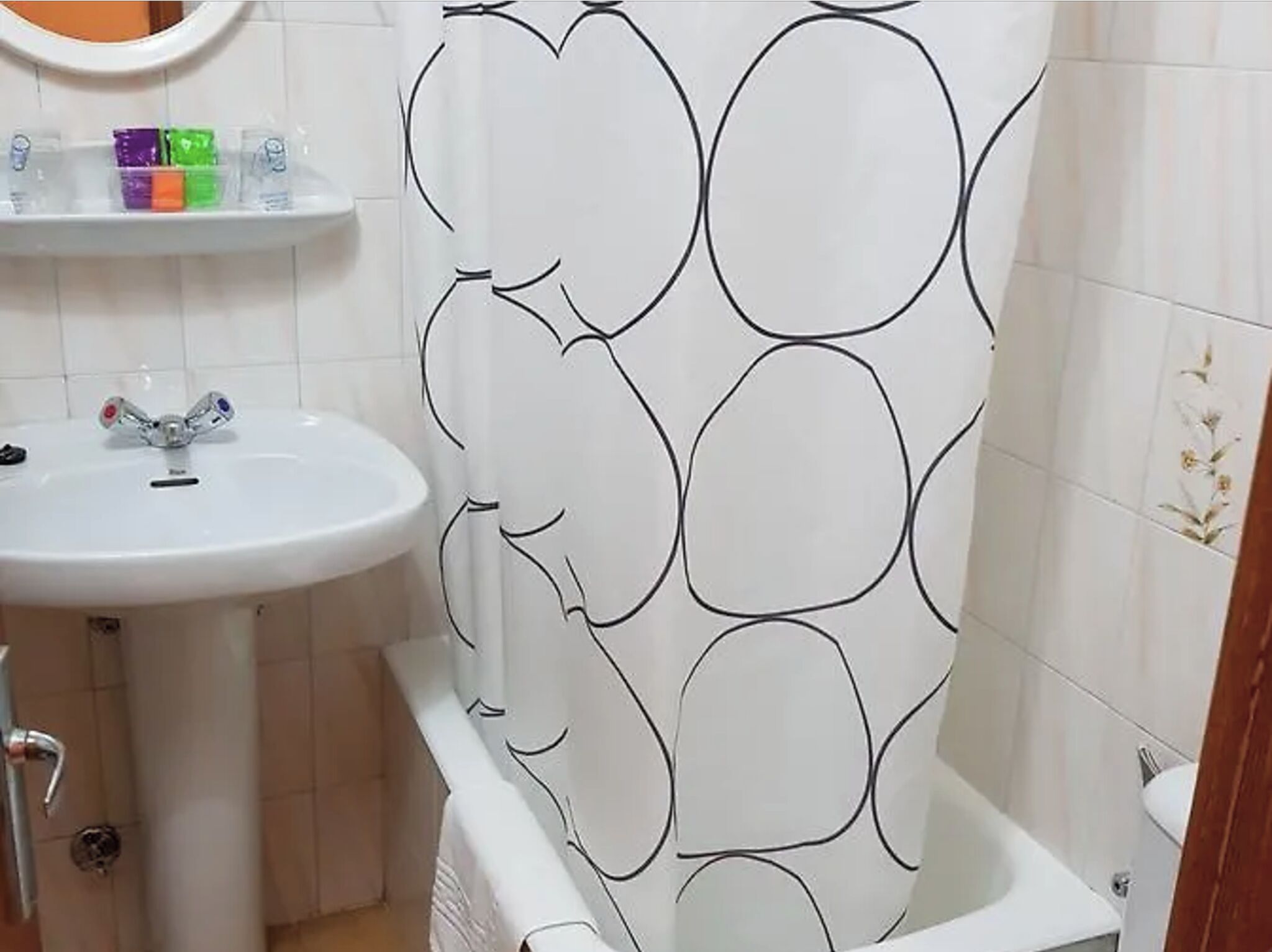 Dormitorio compartido, 1 habitación, vistas a la ciudad | Baño