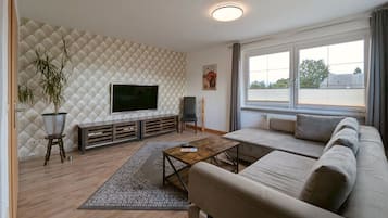 Televisie en een tafeltennistafel