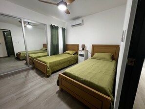 Iron/ironing board, WiFi, bed sheets