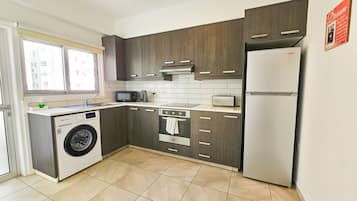 Apartamento conforto | Cozinha privada | Chaleira elétrica, torradeira