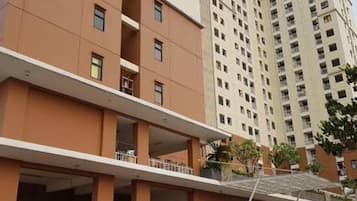 Voorkant van accommodatie