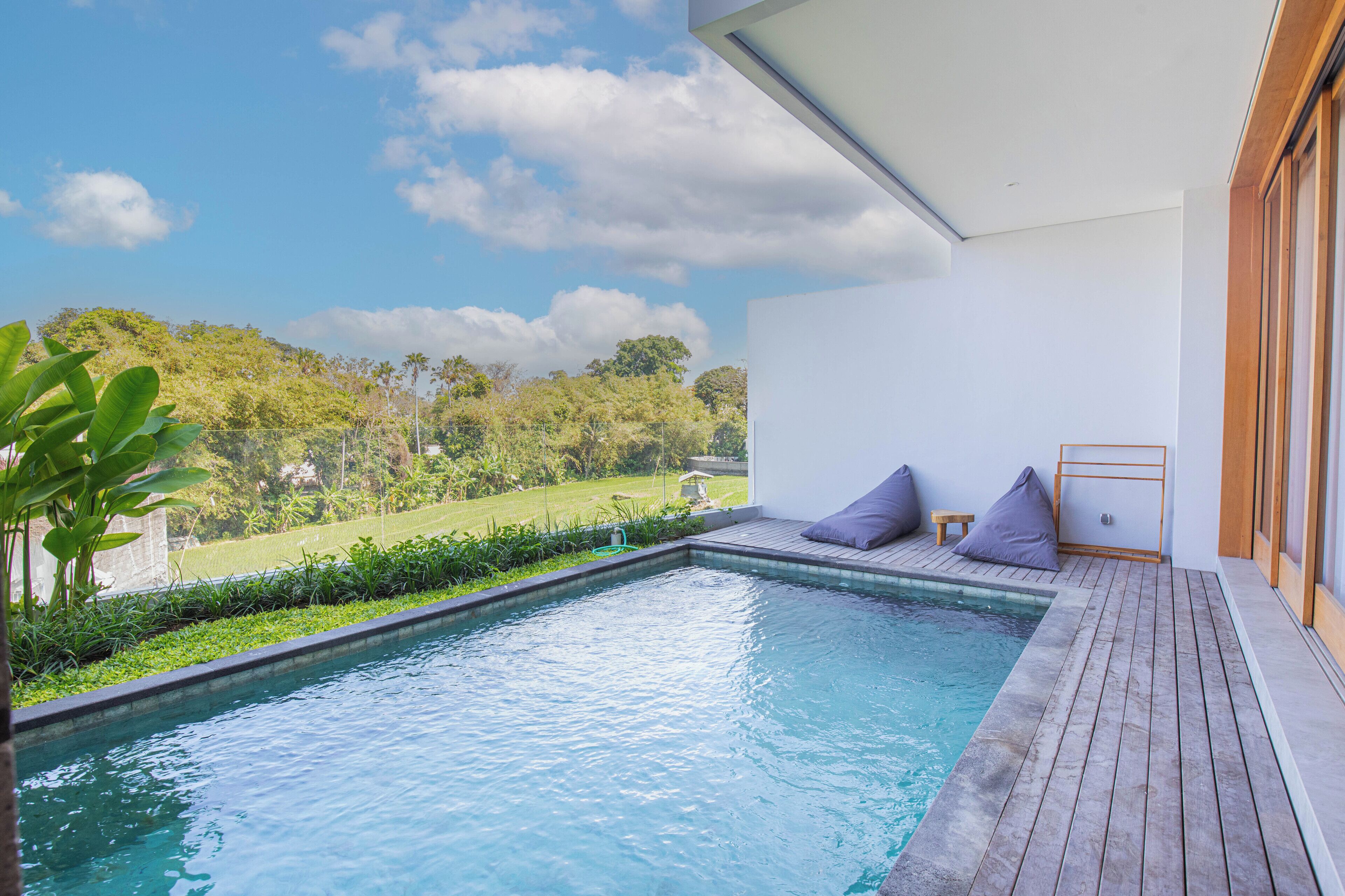 Una piscina techada