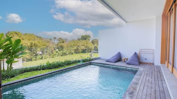 Una piscina techada