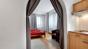 1 bedroom, iron/ironing board, free WiFi, bed sheets