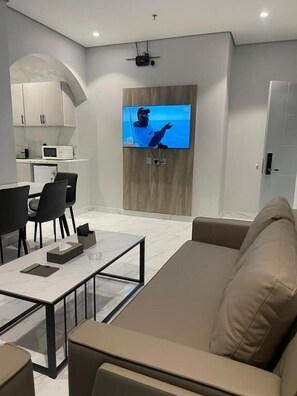 Family Studio Suite | Living area - Qimam Park 5 Abha (Abha)