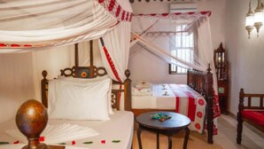 1 bedroom, internet, bed sheets
