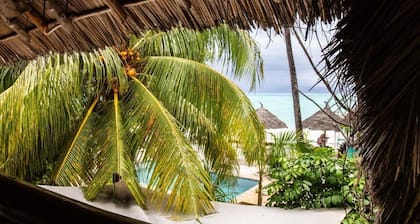 Oceanfront Retreat in Jambiani, Tanzania - Private Room with Balcony