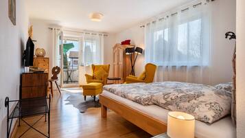 1 Schlafzimmer, Bügeleisen/Bügelbrett, kostenloses WLAN, Bettwäsche