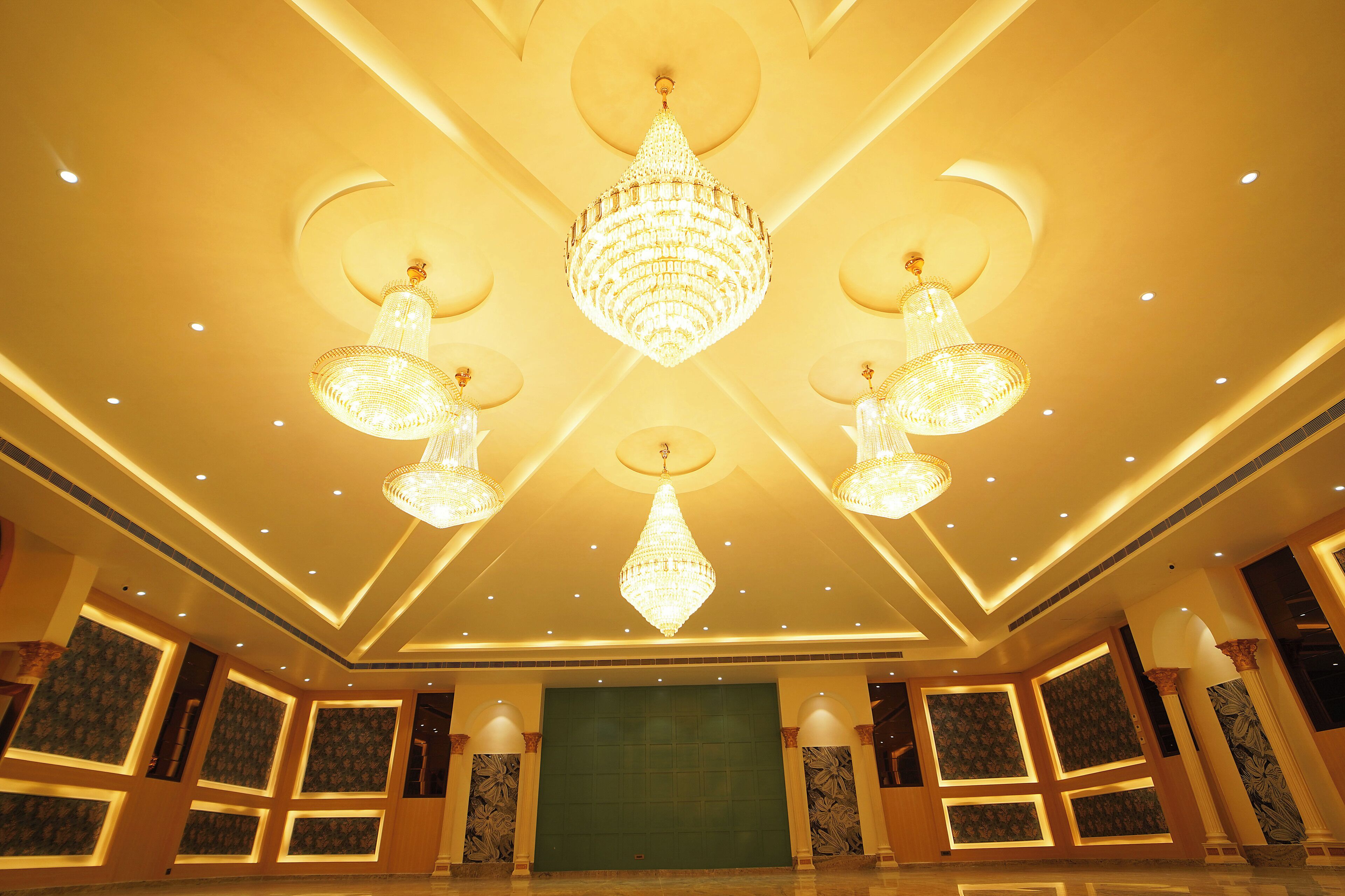 Blick von der Unterkunft