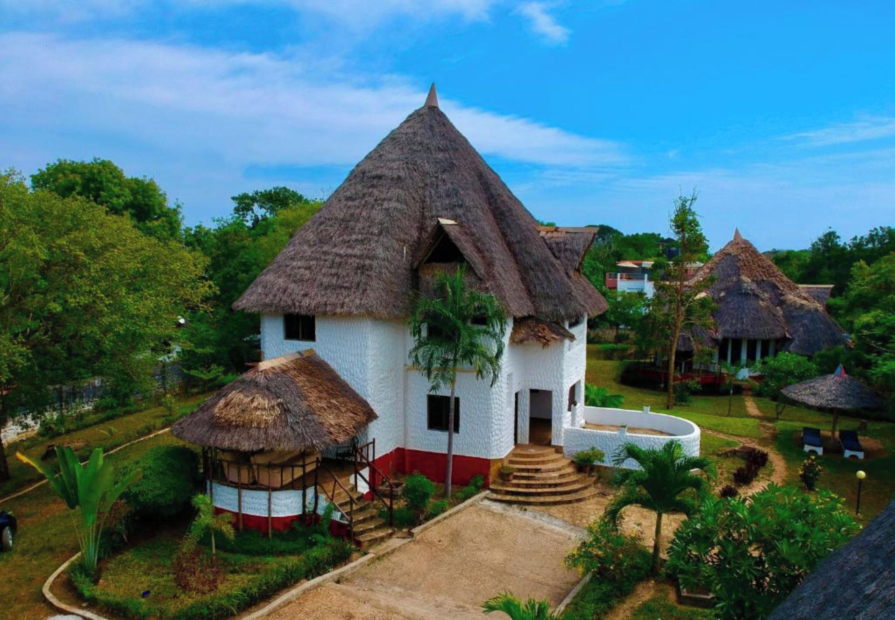 Voorkant van accommodatie