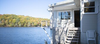 Lakeside Retreat in Boothbay, Maine with Private Dock & Scenic Views