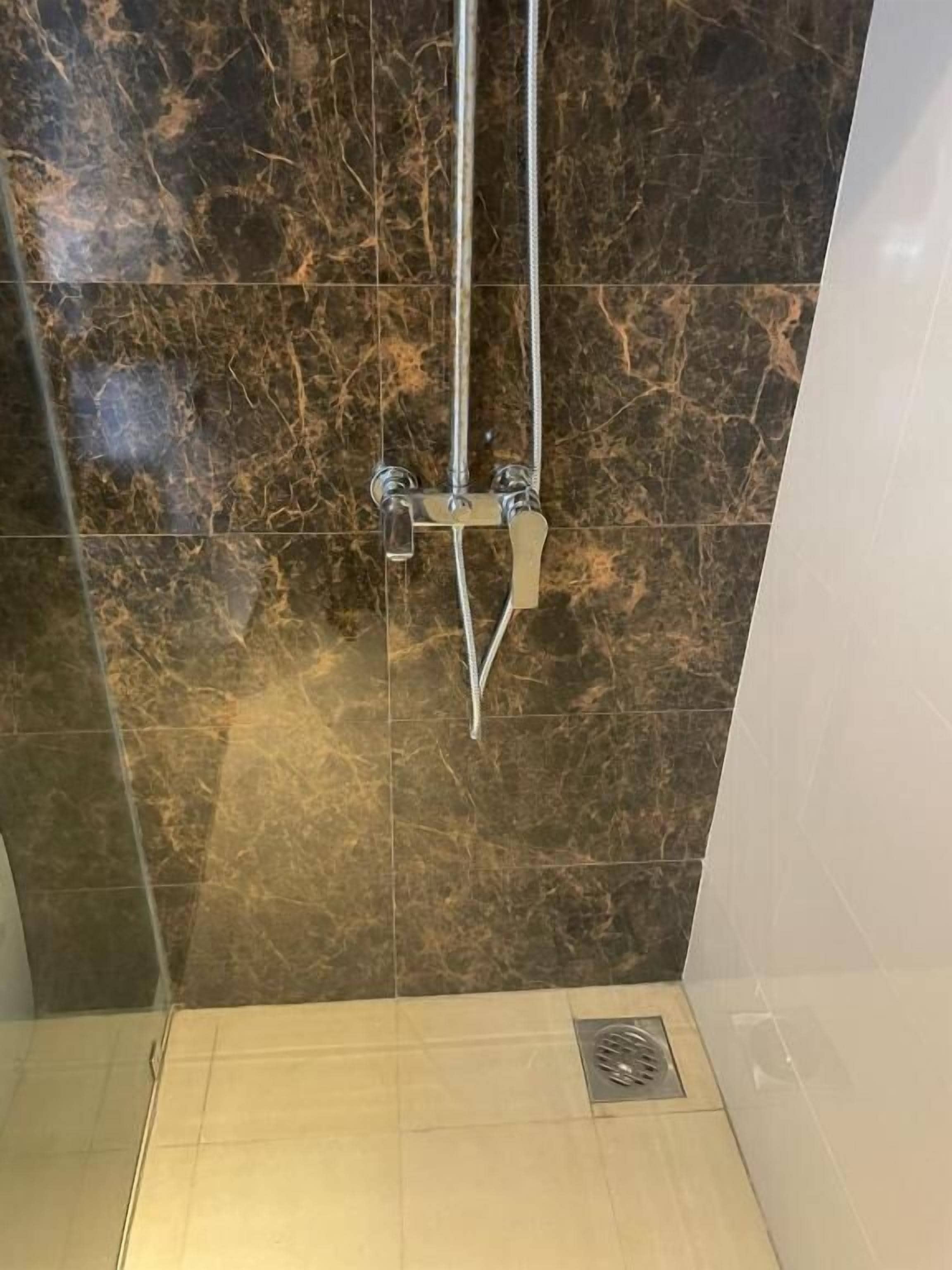 Towels, soap, shampoo, toilet paper